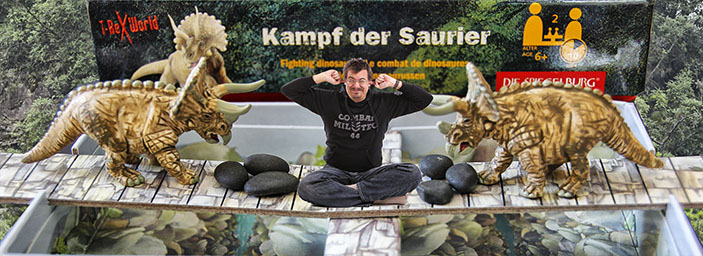 Kampf der Saurier
