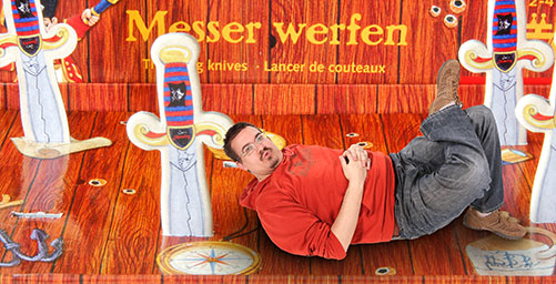 Messer werfen